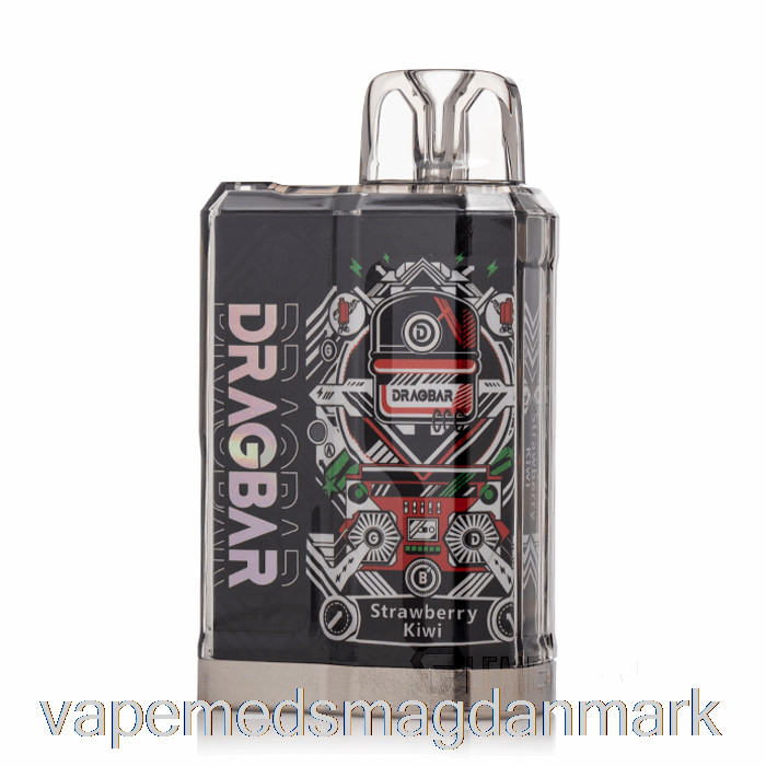 Vape Juice Dragbar B3500 Engangs Jordbær Kiwi